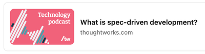 What is spec-driven development?